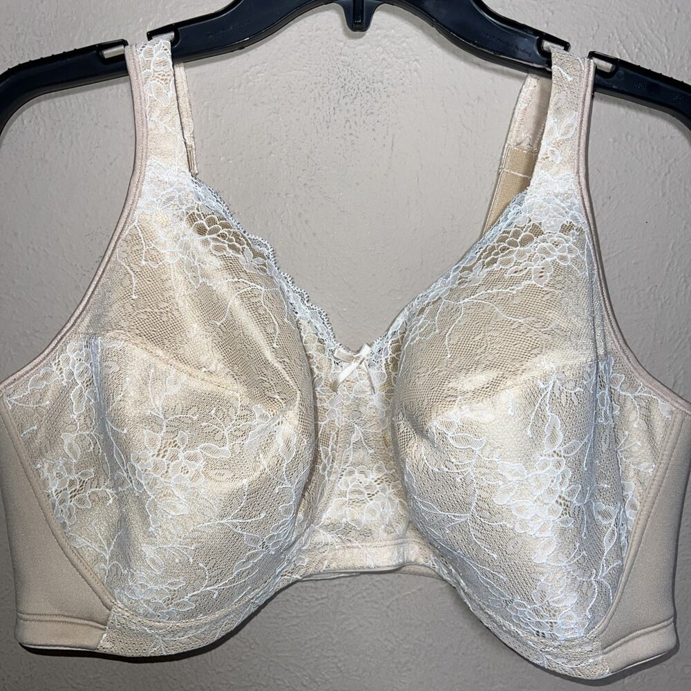 NEW WITHOUT TAGS PLAYTEX 18 HOUR SFT TAUPE SIZE 44DD RN15763 3800116 WIRELESS